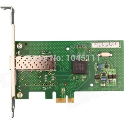 Winyao WY580F1SFP PCI-E X1 Gigabit Fiber Ethernet Network Adapter NIC Card intel82580 VLAN ROS Esxi5.5