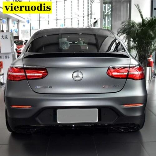 For Mercedes GLC Class Coupe GLC300 GLC250 2016-2018 spoiler For Benz GLC Coupe GLC43 GLC260 Spoiler ABS Car Rear Wing Spoiler