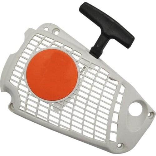 MS192T STARTER FOR STIHL MS191T MS193T CHAINSAWS RECOIL SPRING PULLEY GRIP ROPE ASSEMBLY REPL. 1137 080 2100 FREE SHIPPING