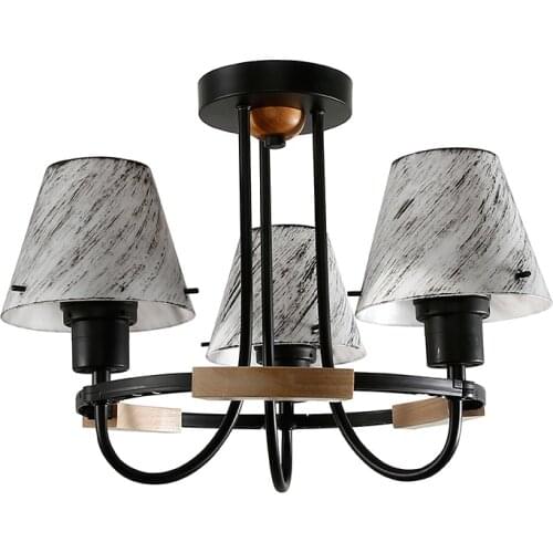 3/8 Branching Modern Light Chandelier Lighting LED Ceiling Lamp Black Chandelier Ceiling Fixtures for Living Room