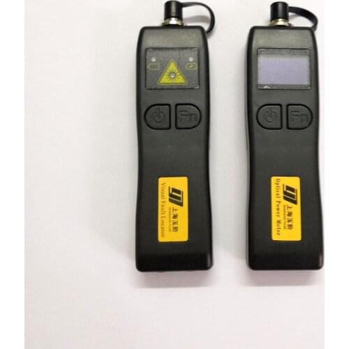 Free Shipping YJ320 Mini Optical Power Meter with YJ200P Mini Fiber Optic Visual Fault Locator Cable Tester 10mw 30mw 50mW