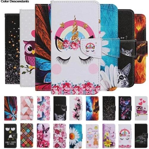 Wallet Case on For Fundas Samsung Galaxy A72 5G A52 A42 Case Cartoon Leather Flip Case For Samsung A 42 52 72 5G Back Case Coque