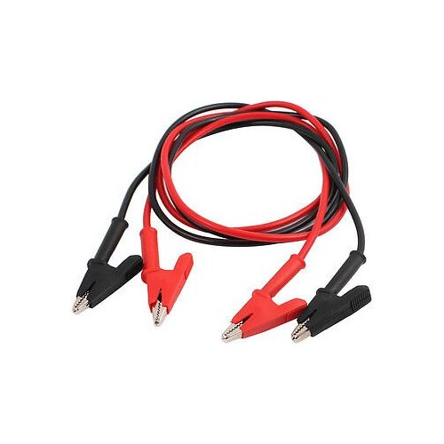 Lodestar Double-Headed Alligator Clip Wire Test Line High-Voltage Silicone Lead