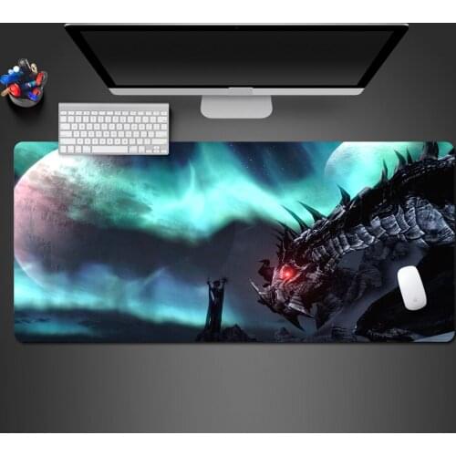 Skyrim Mousepad Best Personality Gaming Mouse Pad Gamer Mat Customized Game Computer Desk Padmouse Keyboard Mats Best Gift