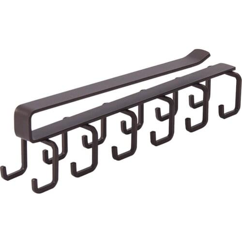 Kitchen Storage Rack Cupboard Hanging Hook Shelf Cup Dish Hanger Chest Storage Shelf Bathroom Holder Organizer Hooks