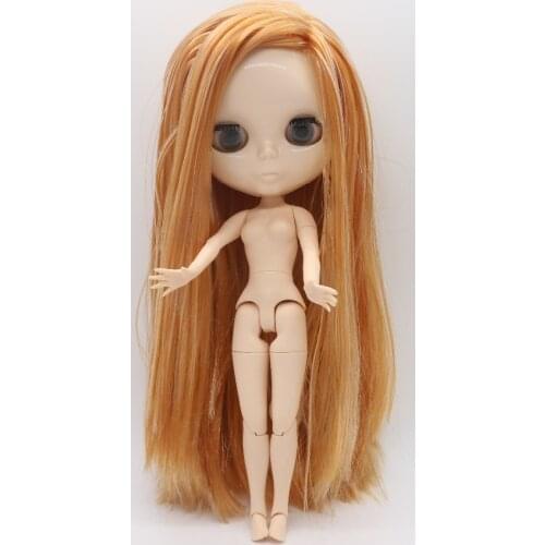 Blyth doll with long straight hair ,No make up doll