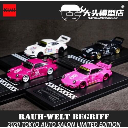 Qualified 1:64 Tarmac Workstw Tokyo Porsche 964 993 Models Of Alloy Car Models