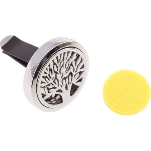 Mini Car Humidifier Air Purifier Freshener Essential oil Diffuser Stainless Steel Material Wear-Resisting