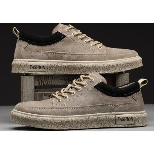 Men Casual Shoes Loafers Sneakers 2020 New Men Fashion Leather Comfortable Casual Shoes Korean Mens Shoes