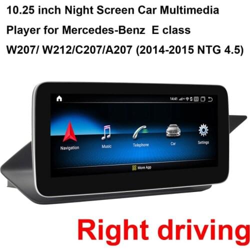 Upgraded Original Car Screen Special for Mercedes-Benz E class W207/W212/C207/A207 Right driving NTG 4.0/4.5