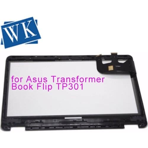 Original Touch Screen Digitizer Replacement for Asus Transformer Book TP301 TP301U TP301UJ TP301UA TP301UA-C4018T with Bezel