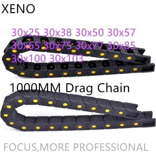 30 Series 10 Meter Wholesale Plastice Nylon PA66 Drag Chain Cable Carrier Cable Tray