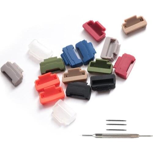 16mm TPU Watchband Adapter For Casio G-Shock GA-110/100/120/150/200/300/400/700 GD-100/110/120 DW-5600 6900 Wrist Band Strap