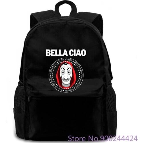 Bella Ciao La Casa De Papel Funny Men Women Vest Tank Top Unisex Men 2019 Summer Round Neck MenS backpack