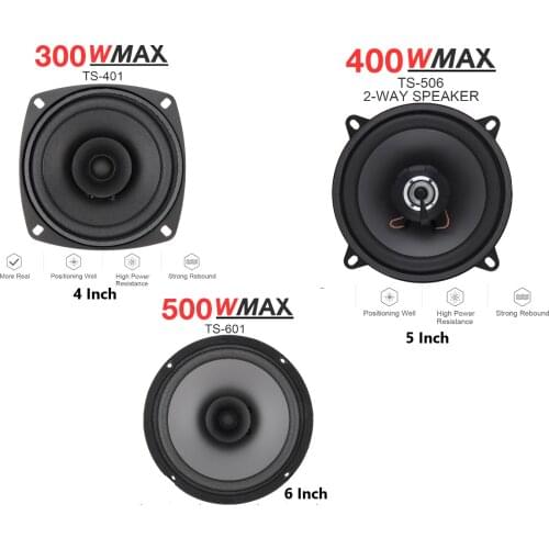1pcs 6 Inch 500W Universal Car HiFi Coaxial Speaker Vehicle Door Auto Audio Music Stereo Full Range Frequency Speakers