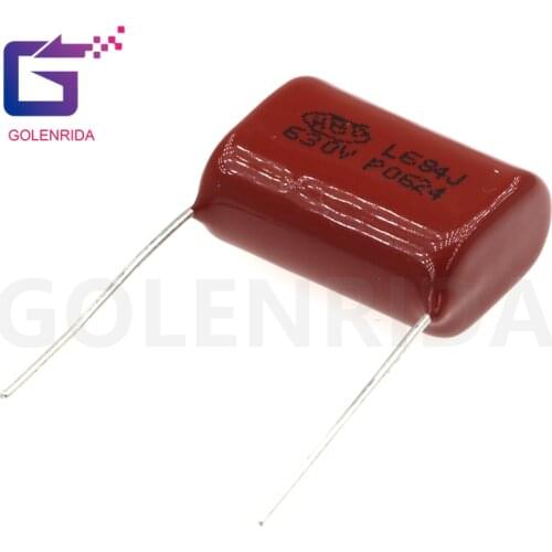 10PCS 630V684J 0.68UF Pitch 20MM 684 630V 680nf CBB Polypropylene film capacitor