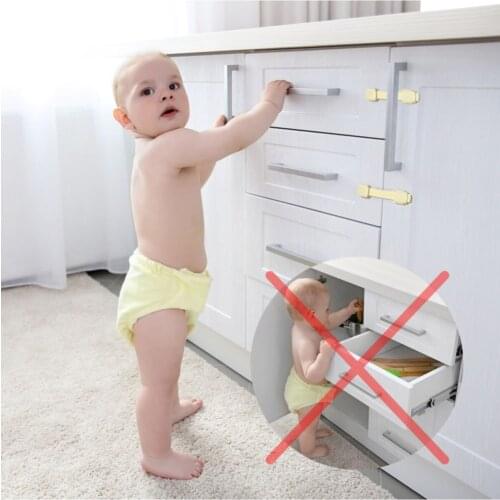 Baby And Child Protection Lock Cabinet And Drawer Lock, Baby Safety Lock 10 Pcs