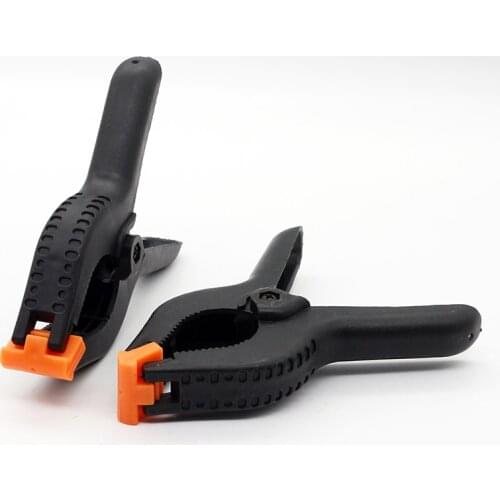 10PCS/Set Hand Tools Hard Plastic Spring Clip Woodworking DIY Model Making Bonding Grip 2'' Toggle Clamps Clips Supplies