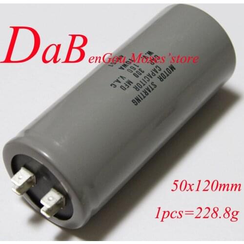 160v 300uf AC Electrolytic Capacitor Capacitance Radial 50x120mm 1pcs