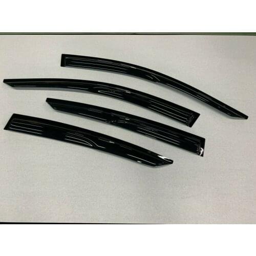 Fit For KIA Sorento 2009-2014 Black High quality Window Visor Vent Shade Guard Door Visor 4pcs