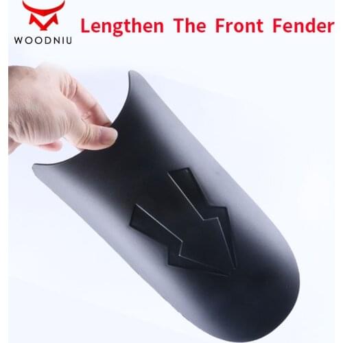 For Super SOCO TS Modification Accessories Motorcycle Mudguards Front and Rear fender Water Flap Backing Extended Type
