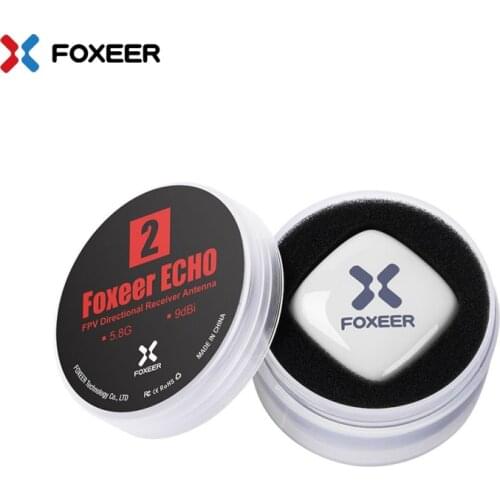 Foxeer Echo 2 Patch Antenna 9dBi 5.8GHz RHCP LHCP SMA Mini FPV Antenna for Racing Drone VTX VRX Goggles Monitor DIY Parts