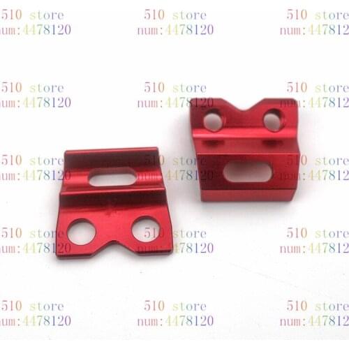 Free shipping CNC Front Brake Line Hose Clamps Holder For CR125 250 CRF 250R X 450R Dirt Bike Motocross Enduro Supermoto Off Roa