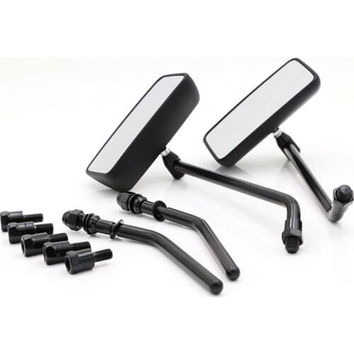 Universal 10mm/8mm Motorcycle Retro Side Mirrors for Cafe Racer KTM Honda Suzuki Motorbike Scooter Motor Retro Rearview Mirrors