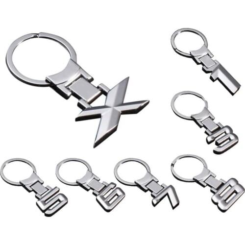 Brazil Free Post Fashion Metal Car Logo Key Ring Keyring Keychain Key Chain Car Styling For Bmw Auto M 1 3 5 X X1 X3 X5 E3 E5 Z4