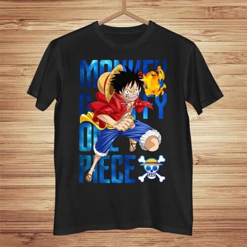 One Piece Mens Women t-shirts Womens cotton t-shirt Short sleeve tee Anime t-shirts Summer graphic Tops 2021