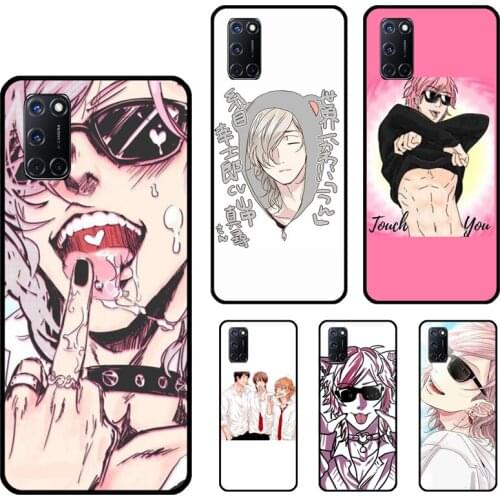 Yarichin bitch Club Anime For OPPO A15 A83 A91 A1K A3S A5S A31 A53 A5 A9 2020 A52 A72 Reno 2 Z 4 Pro F5 Case Cover