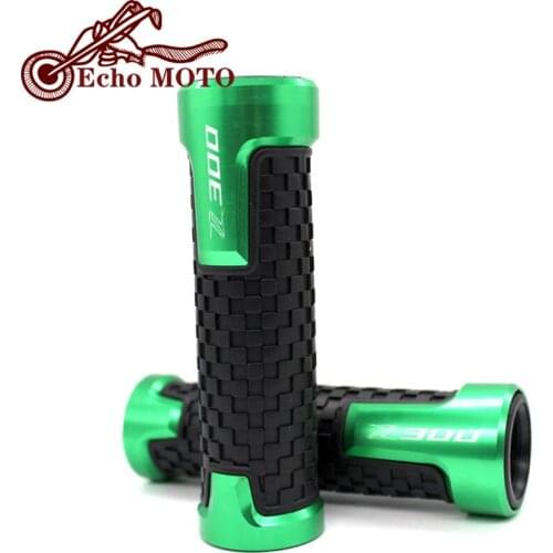 For KAWASAKI Z300 z300 Z 300 z300 Motorcycle Accessories 7/8'' 22MM CNC Handlebar Grips Handle Grip Handle bar