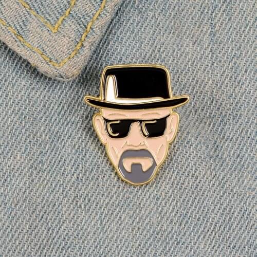 Cartoon Figure Enamel Pins Punk Vintage Classic Movie Role Killer Brooches Clothes Button Badge Jewelry Gift for Friends Fans