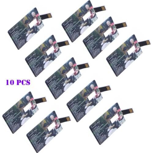 Customise Logo USB Flash Drive Creative Card Hard Pen Drive Gift USB Stick Flash Memory Card 32GB 16GB 8GB(We recommend 10 Pics)