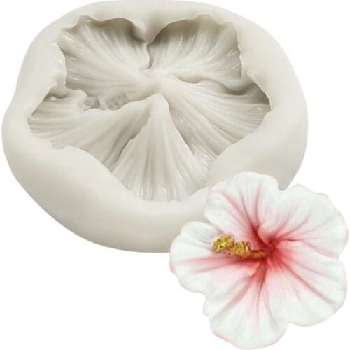 Small Flower Petals Mold Fondant Cakes Decorating Tools Silicone Mold Sugarcrafts Chocolate Baking Tools For Cakes Gumpaste Form