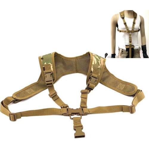 1000D Nylon Tactical Rifle Gun Sling Strap Adjustable Gun Rope T90 Outdoor Sports Safety Rope Shoulder Hanging Gun Rope