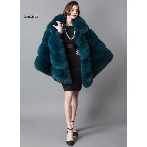 Faux Fur Coats Winter Warm Jacket Women Wedding Shrug Shawl Outerwear Lady Cape Daily Wear