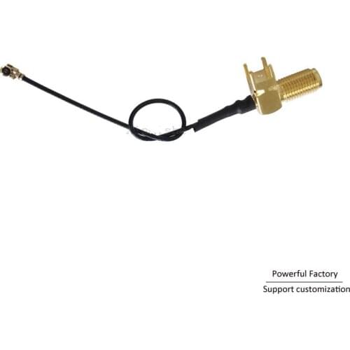Factory wholesale cheap customized rg1.13 cable ipex to RP sma male patch cord 1PCS