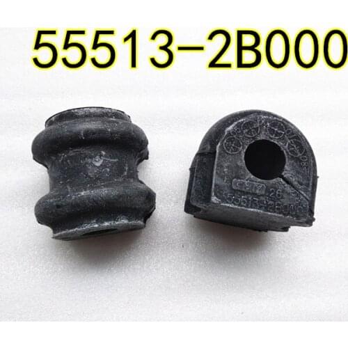 For hyundai Santafe santa fe Veracruz Rear stabilizer bar bushing, balance bar rubber sleeve 555132B000 55513-2B000 55513 2B000