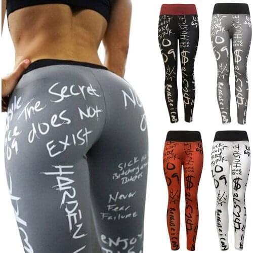 Yoga Pants Women High Waist Print Sports Legging Fitness Gym Running Tights Female Sports Athletic Breathable Legin Pants