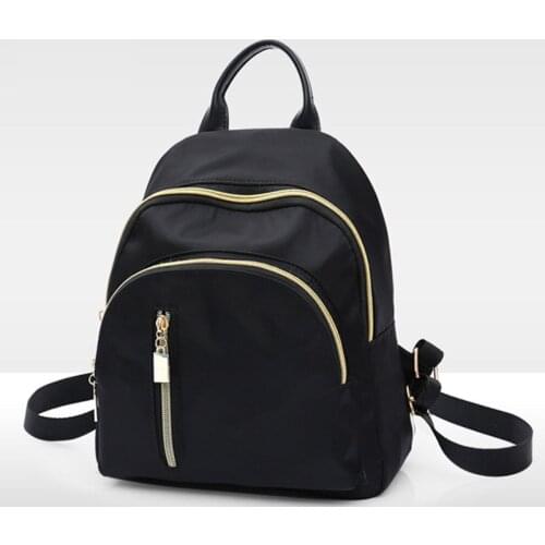 Di Ali Reba Backpack Womens Bags New Korean Style Trendy All-match Fashionable Oxford Backpack