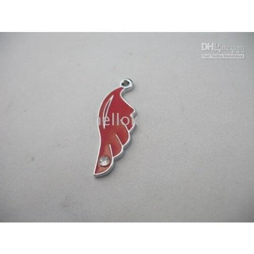 150 pcs mixed styles of enamel charms fashion leaf flower wing etc