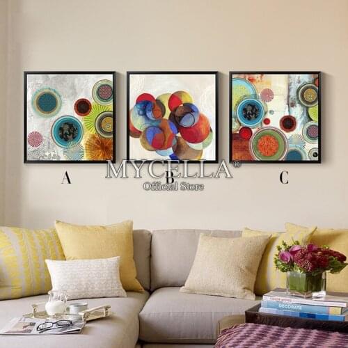 5D Diamond Painting Cross Stitch Abstract Colors Needlework Diamond Embroidery Flower Full Round Rhinestone Mosaic Home Decor
