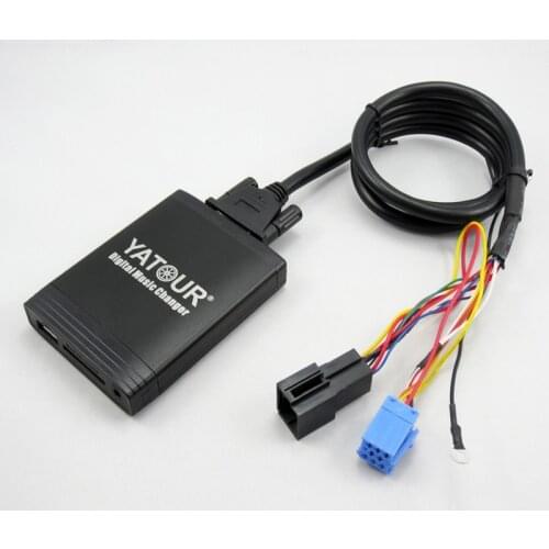 Yatour Car Digital CD Music Changer USB MP3 AUX adapter for VW Gmma Beetle Alpha 5 MFD Audi Chorus Symphony MS Aura CD Beta Elba