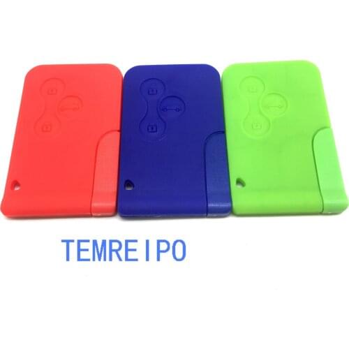 Car Styling Remote Car Key Shell For Renault Megane 2 3 Clio Grand Case Cover 3 Buttons Auto Key Smart Card With Blade