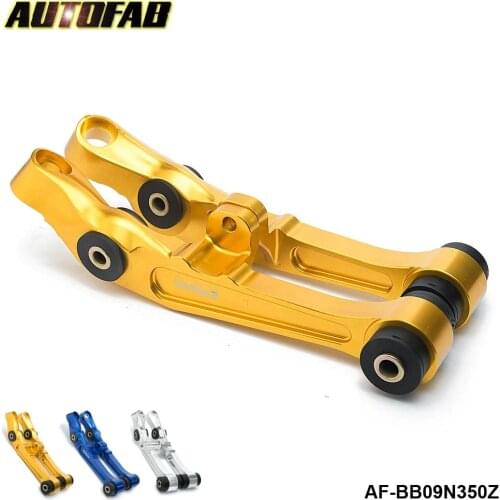 CNC Billet Upgrade bushing Front Lower Control Arm For Nissan 03-07 350Z For Infiniti G35 Blue/Silver/Gold AF-BB09N350Z