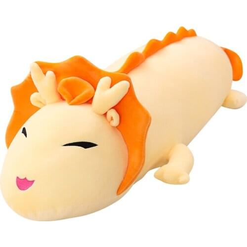 Big Size 90/110/130cm Sofa Dragon Dinosaur Plush Toy Soft Stuffed Animals Dolls Baby Toys Gifts