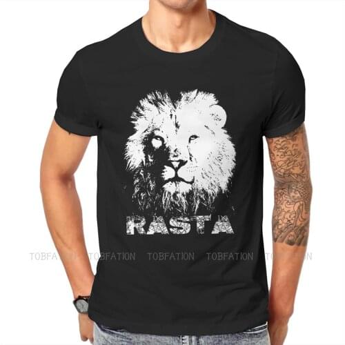 Lion Stronge TShirt for Men Rasta Mapogo Lion Of Sabi Sands Humor Casual Tee T Shirt High Quality Trendy Loose