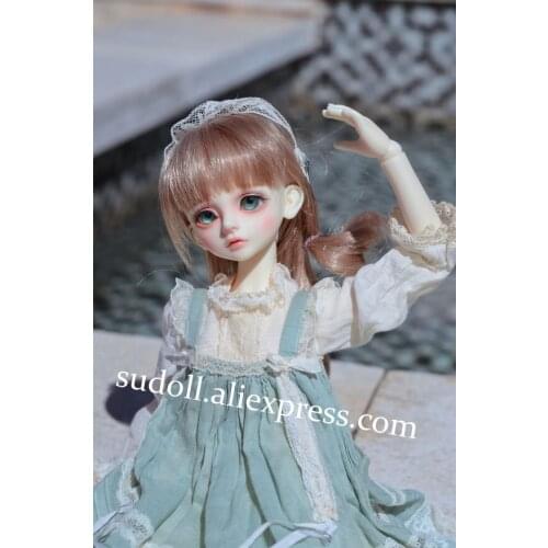 Hot Sale SuDoll 1/4 BJD SD Doll Girls Resin Bare Unpainted Body Doll + Eyes Cute High Quality Toys