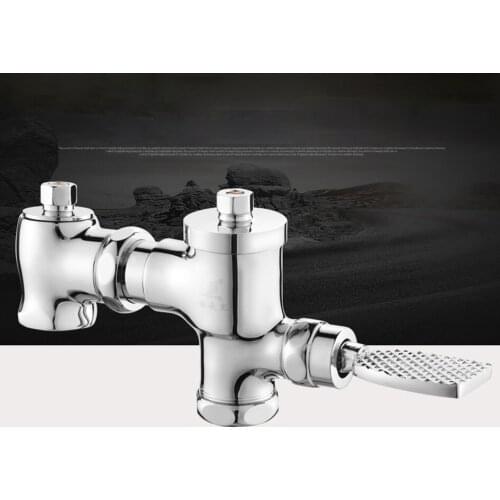 Brass Stool Flusing Valve for Squatting Pot Time-delayed Water Flush Valve with Foot Pedal Squant Pan Time Lapse Valve